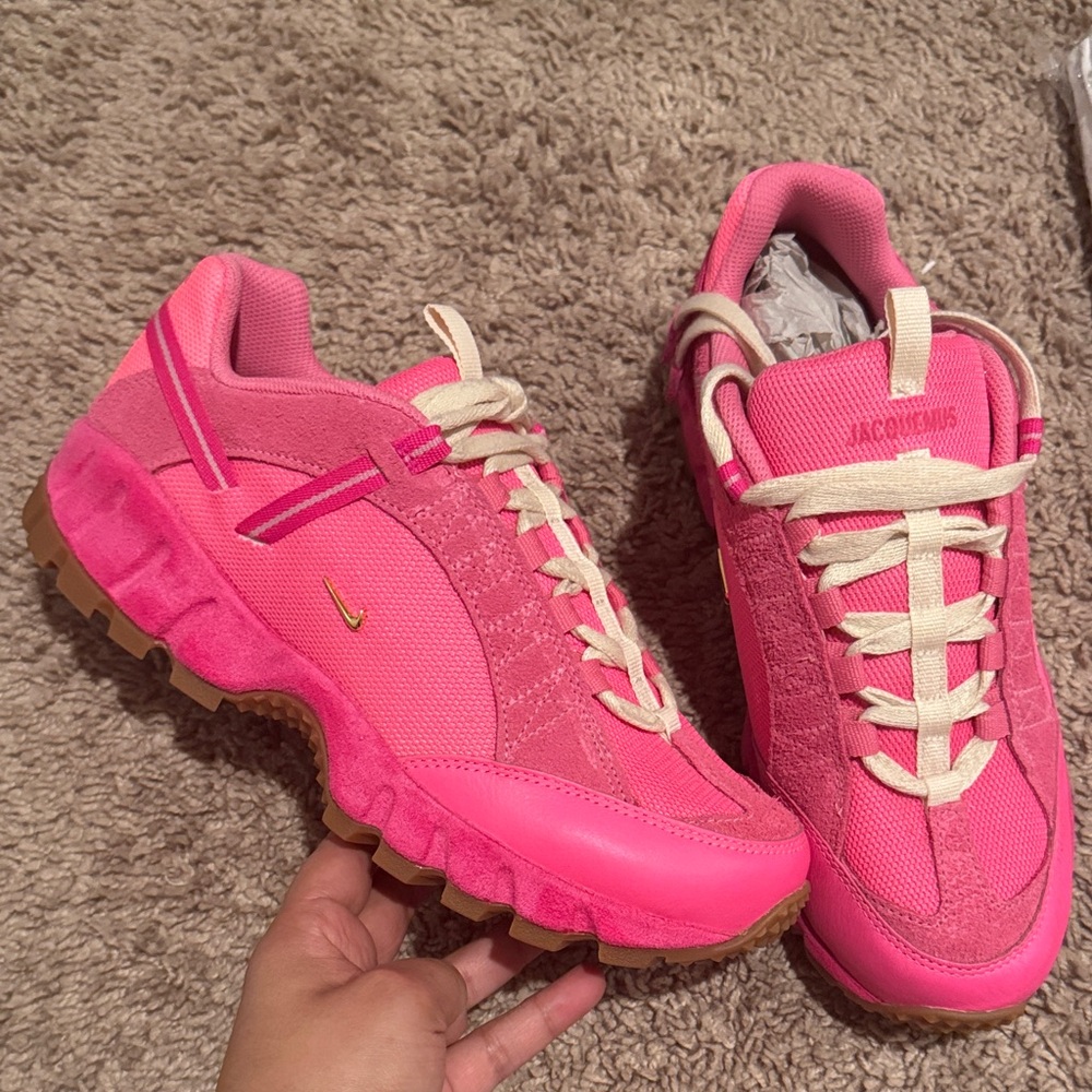 Jacquemus Vibrant Pink Women's Sneakers